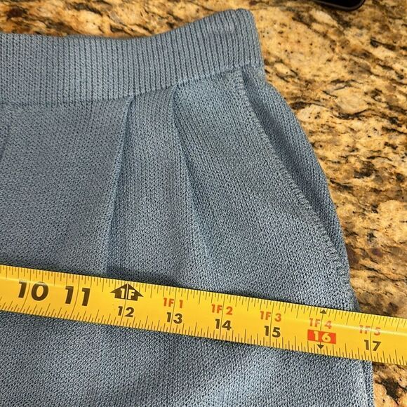 St. John Collection By Marie Gray Santana Knit Pull-On Pleated Pants Size 2 - Picture 8 of 10